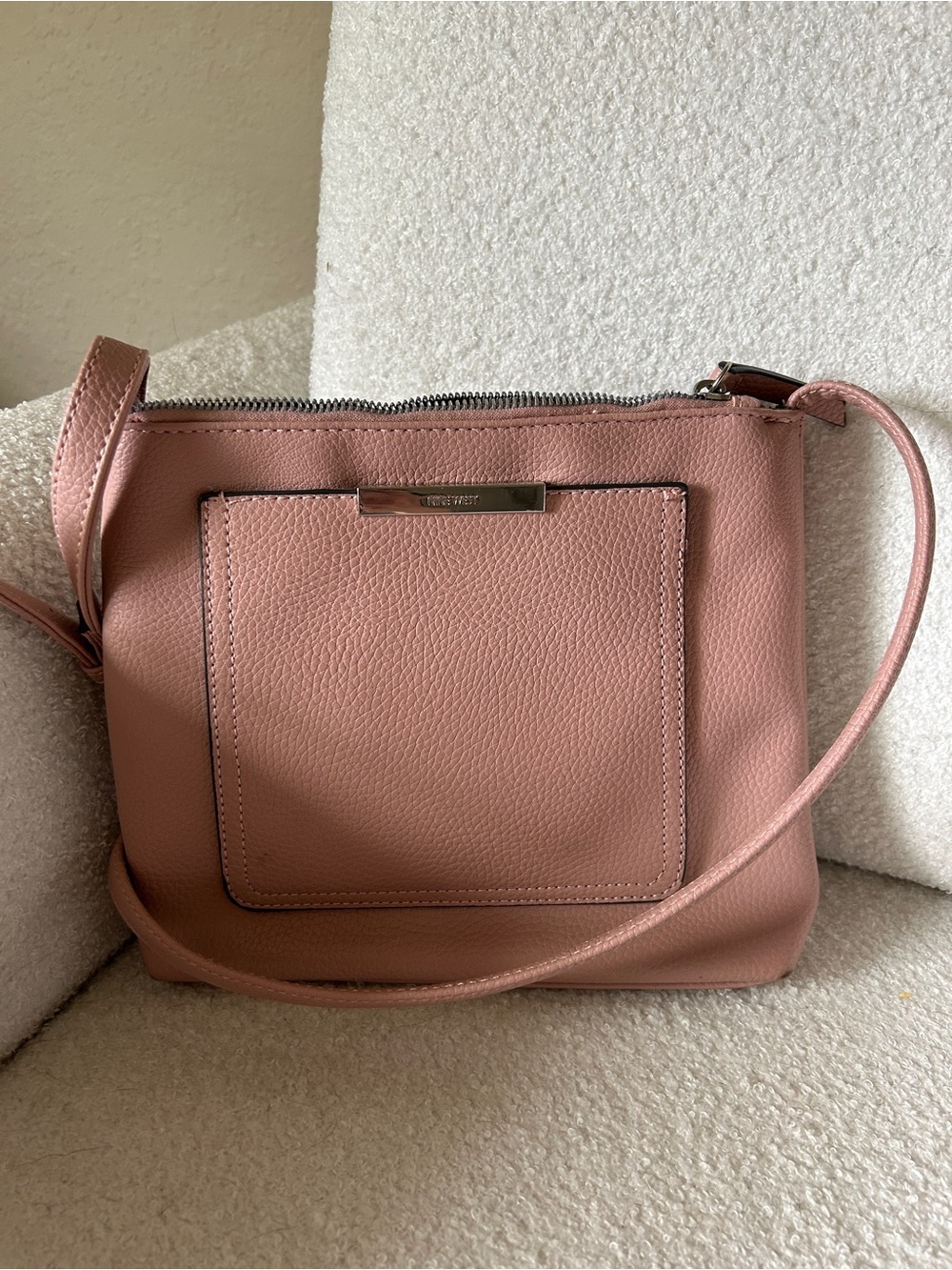 Nine West pink blush crossbody purse - Picture 6 of 6